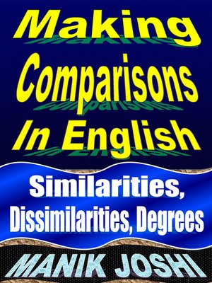 cover image of Making Comparisons in English